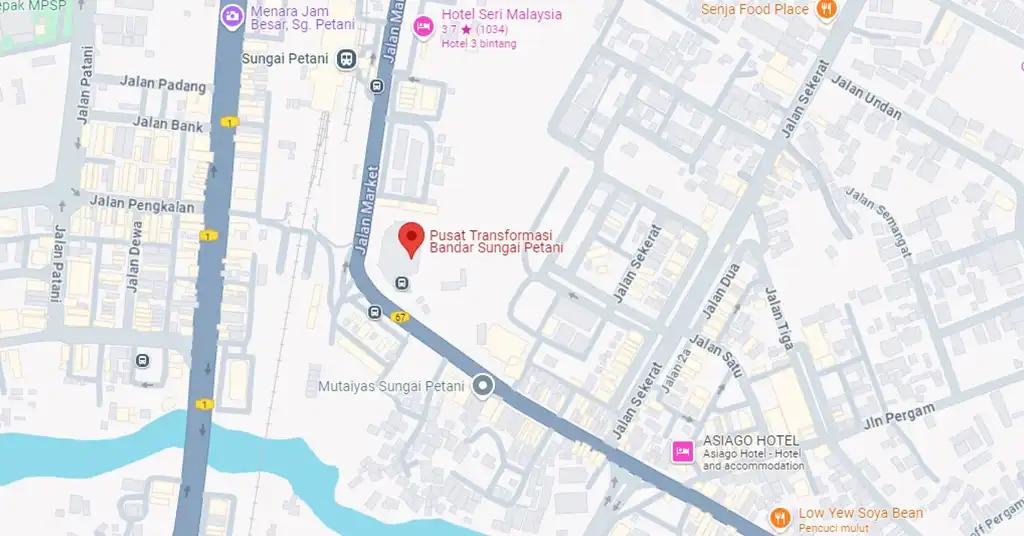 Lokasi dan Nombor Telefon Mini UTC Sungai Petani Lokasi dan Nombor Telefon Mini UTC Sungai Petani