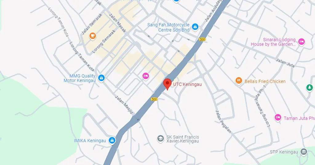 Lokasi dan Nombor Telefon UTC Keningau Lokasi dan Nombor Telefon UTC Keningau