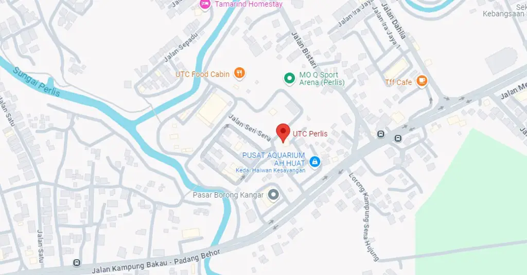 Lokasi dan Nombor Telefon UTC Perlis Lokasi dan Nombor Telefon UTC Perlis