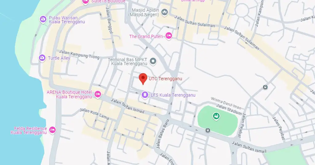 Lokasi dan Nombor Telefon UTC Terengganu