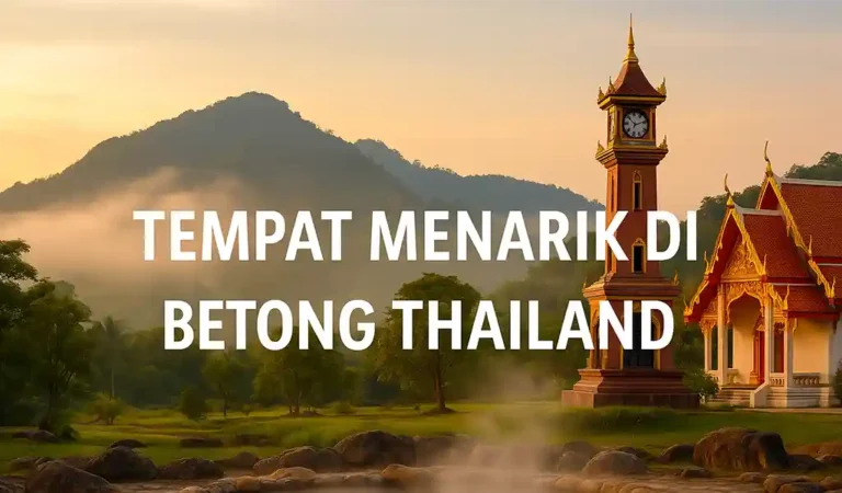 Tempat Menarik di Betong Thailand
