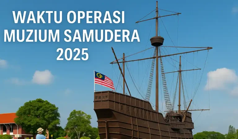 Waktu Operasi Muzium Samudera Tiket & Lokasi