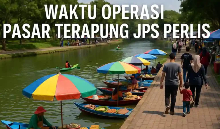 Waktu Operasi Pasar Terapung JPS Perlis