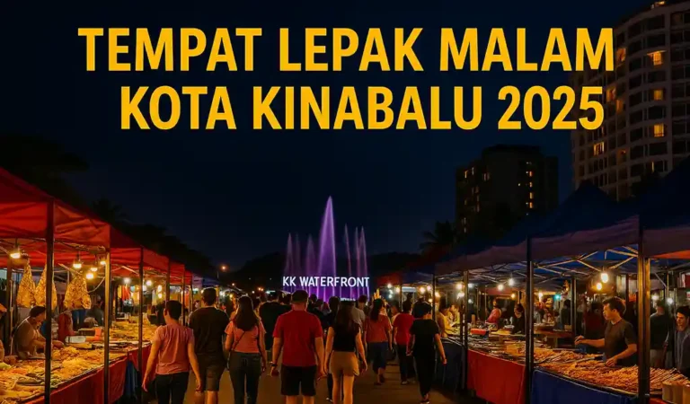 Tempat Lepak Malam di Kota Kinabalu Paling Best