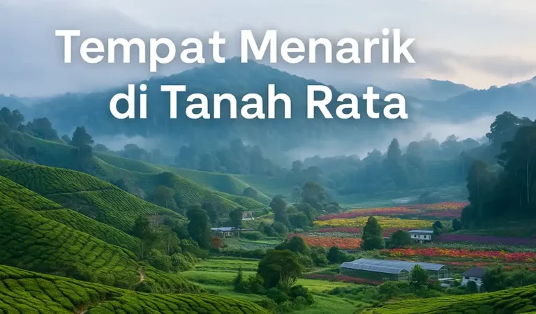 Tempat Menarik di Tanah Rata