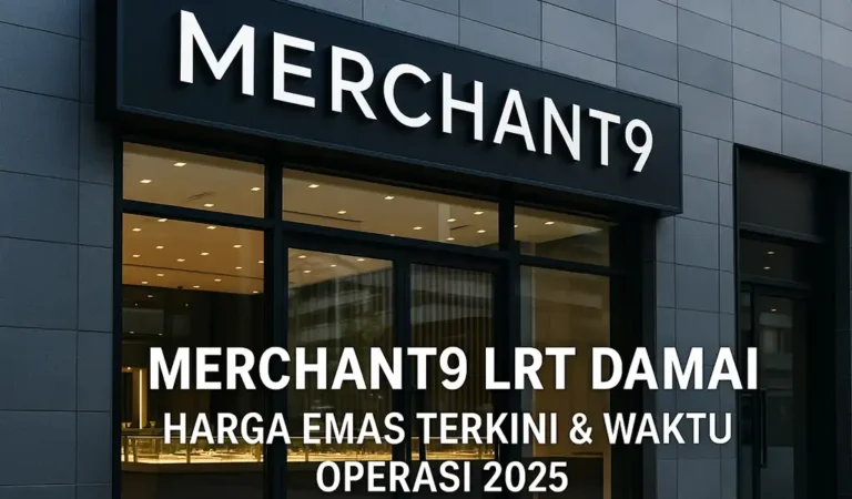 Kedai Emas Merchant9 Keramat LRT Damai