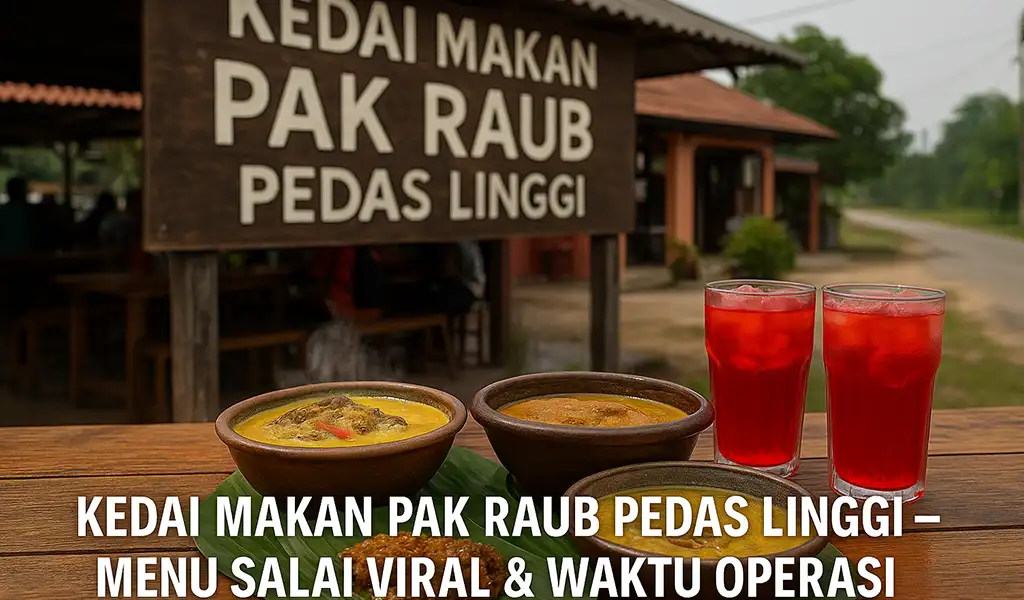 Kedai Makan Pak Raub Pedas Linggi dan Waktu Operasi Kedai Makan Pak Raub Pedas Linggi dan Waktu Operasi